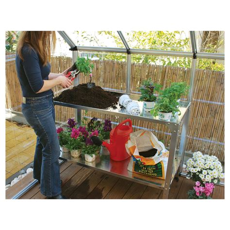 metal green house benches|greenhouse work benches nursery supplies.